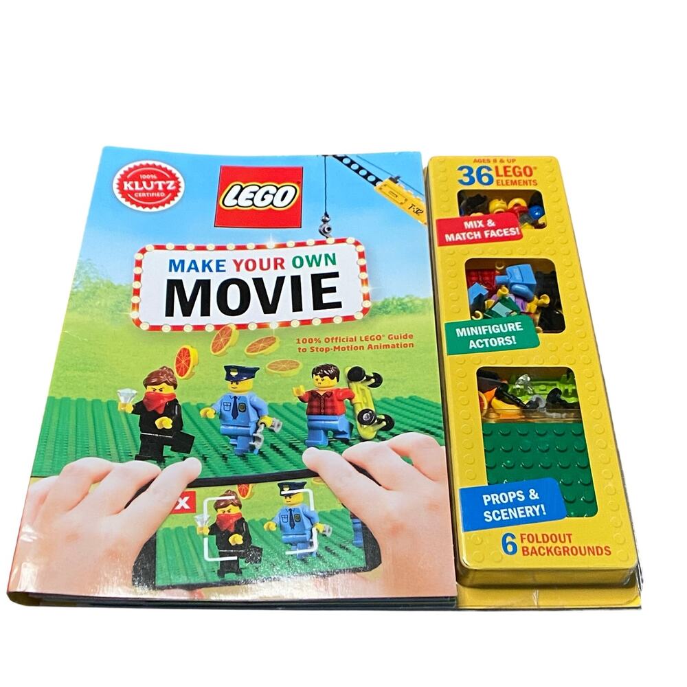 LEGO Make Your Own Movie Stop-Motion Animation Activity Kit - 36 Elements